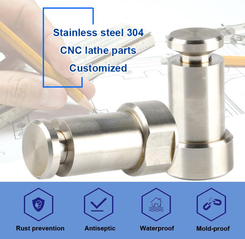 Motorcycle spare parts cnc lathe milling part