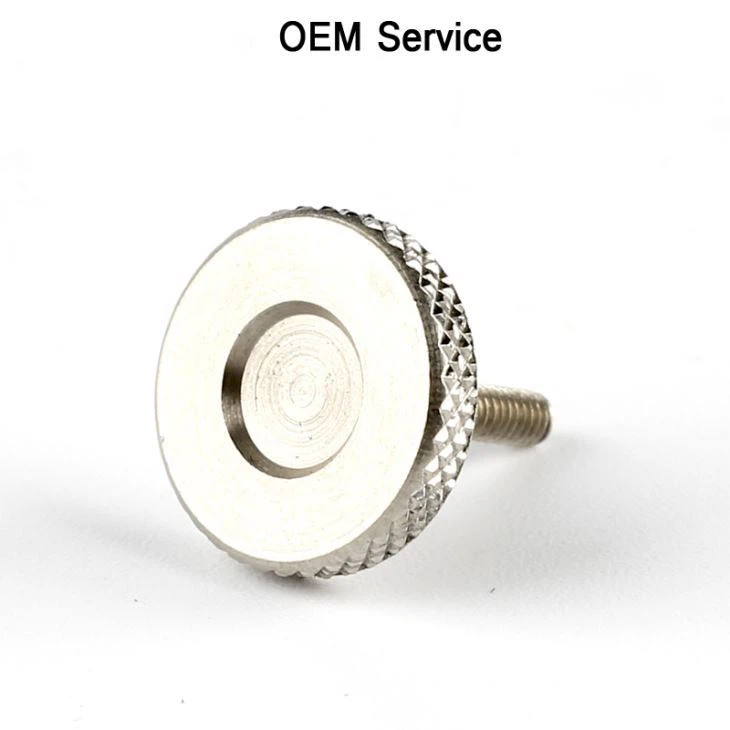 دھاتی فلیٹ نورلڈ انگوٹھے پیچ