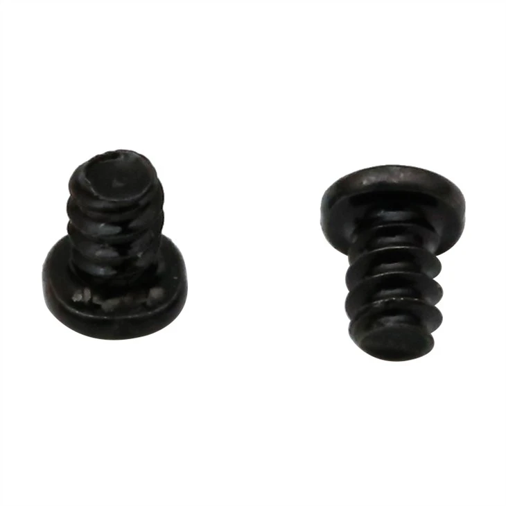 Black zinc plating small micro screw for electronic