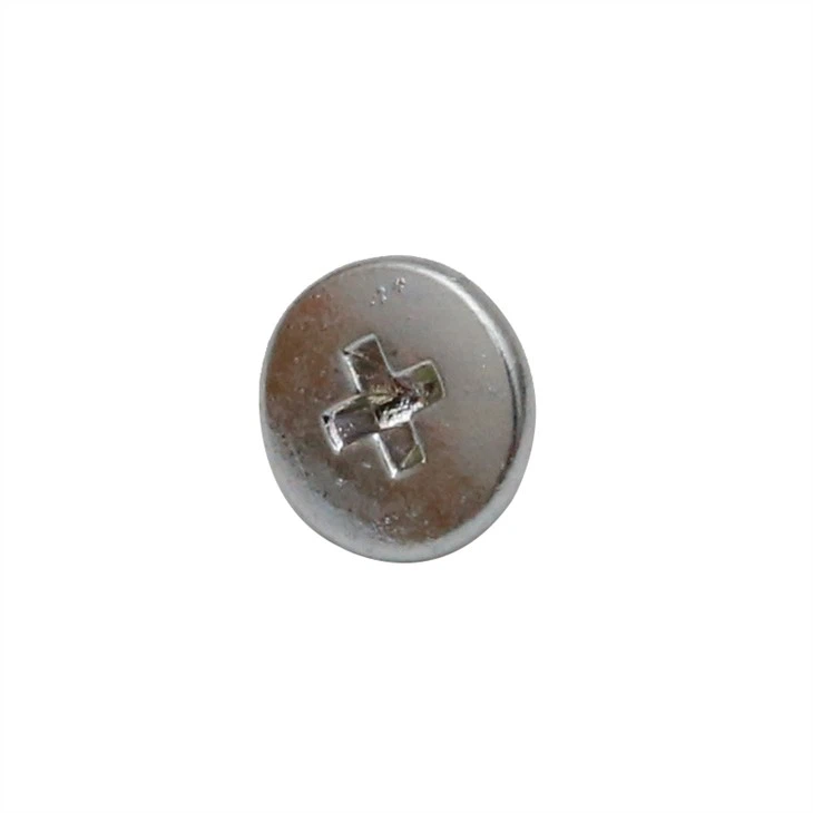 Cross recessed large flat head m1.6 micro screw
